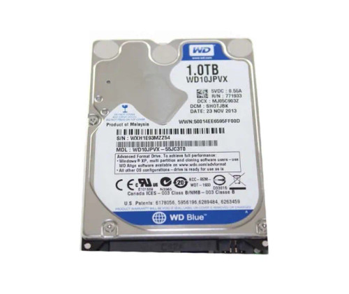 WD10JPVX-55JC3T0 - Western Digital 1TB 5400RPM SATA 8MB 2.5" HDD