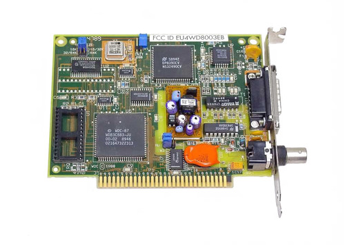WD8003EB - WD BNC ISA Ethernet Adapter
