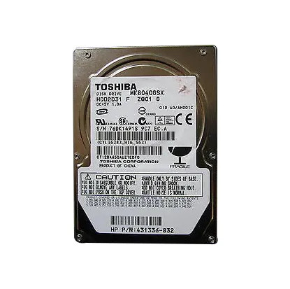 MK8040GSX - TOSHIBA 80GB 5400RPM SATA 3Gb/s 2.5" HDD