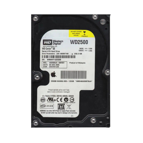 WD2500JS-40MVB1 - Western Digital 250GB 7200RPM SATA 3.5" 8MB HDD