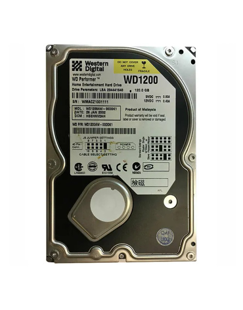 WD1200AW - Western Digital 120GB IDE 7200RPM 8MB 3.5" HDD