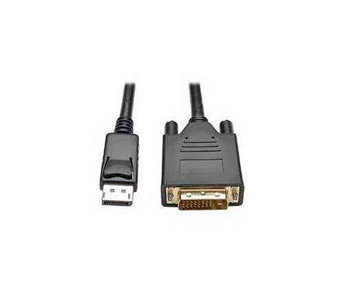 P581-006 - Tripp Lite 1.83m DisplayPort to DVI Cable, Displayport with Latches to DVI-D Single Link Adapter M/M