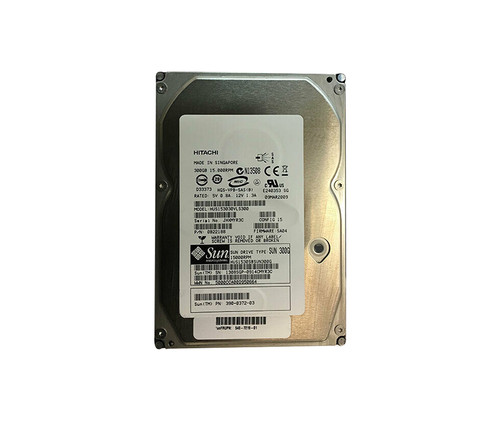 HUS1530SBSUN300G - Sun 300GB 15000RPM SAS 3Gb/s 16MB Cache Hot-Pluggable 3.5-Inch Hard Drive