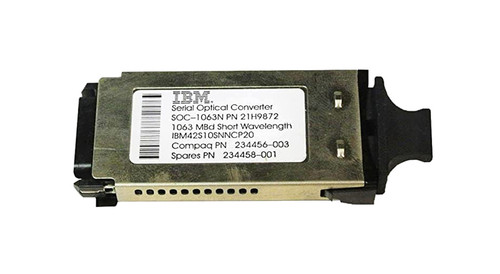 234456-003 - HP 1Gb 1000Base-SW Fibre Channel SC GBIC Transceiver