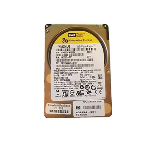 439994-001 - HP 80GB 10000RPM SATA 3.5" HDD