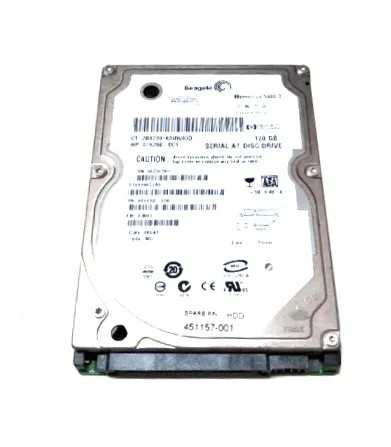 451157-001 - HP 120GB 5400RPM SATA 2.5" HDD