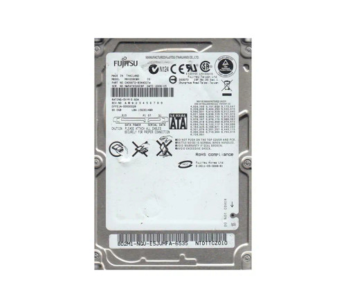 CA06672-B34400TW - Fujitsu 80GB 5400RPM SATA 8MB 2.5" HDD