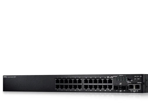 PC3524 - Dell 24-Port PoE 10/100Base-T 2 SFP Managed Network Switch