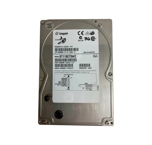ST118273WC - Seagate 18.2GB 7200RPM Ultra SCSI 3.5" HDD