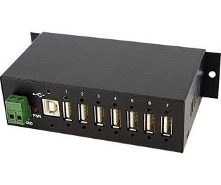 ST7200USBM - StarTech 7-Port USB 2.0 Metal Industrial Hub