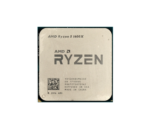 YD160XBCAEWOF - AMD Ryzen 5 1600X Hexa-core 6 Core 3.6GHz 16MB L3 Cache Socket AM4 Processor