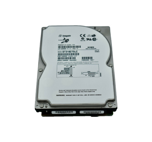 ST318275LC - Seagate BarraCuda 18LP Series 18GB 7200RPM Wide Ultra2 SCSI 1MB Cache CE 80-Pin 3.5-Inch Hard Drive