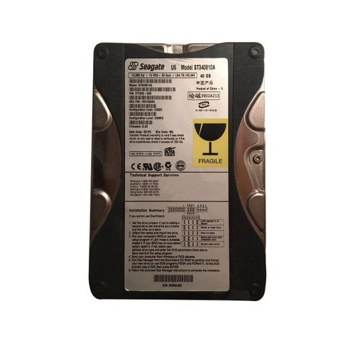 9T7002-303 - Seagate 40GB 5400RPM IDE 2MB 3.5" HDD