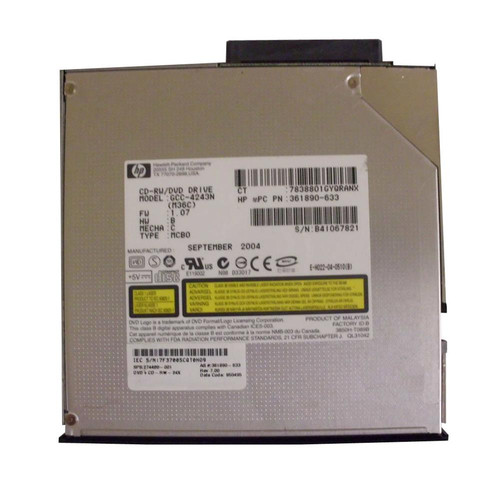 274420-001 - HP 24x/8x DVD/CD-RW IDE SlimLine Optical Drive