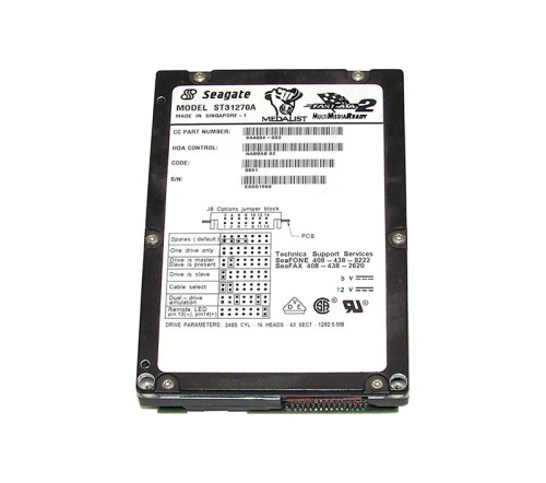 ST31270A - Seagate 1.28GB 4500RPM IDE 3.5" HDD