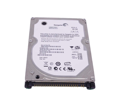 ST980817AM - Seagate EE25.2 80GB 5400RPM ATA-100 8MB Cache 2.5-inch Hard Drive