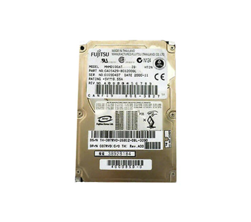 CA05429-B01200DL - Fujitsu 10GB 4200RPM IDE ATA-66 2.5" HDD
