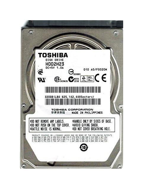 HDD2H23C - TOSHIBA 320GB SATA 5400RPM 2.5" HDD