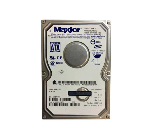6L160M00372A1 - Maxtor 160GB 7200RPM SATA 8MB 3.5" HDD