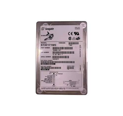 ST32171WC - Seagate 2.16GB 7200RPM Ultra SCSI 3.5" HDD