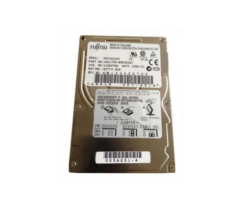 CA01758-B903000T - Fujitsu 4.32GB 4200RPM 2.5" IDE HDD
