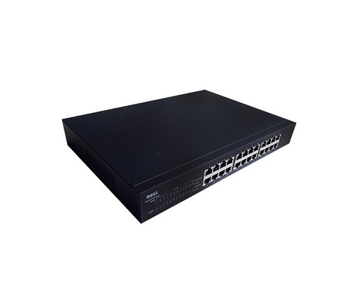 TQ1049 - Dell PowerConnect 2224 24 x Ports 10/100Base-X 1U Rack-mountable Fast Ethernet Network Switch