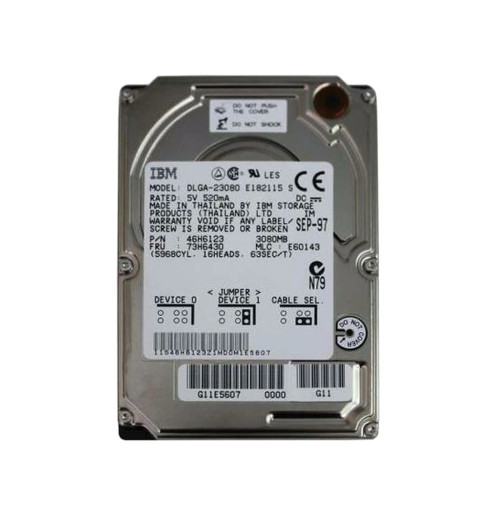 73H6430 - IBM 3.08GB 4900RPM IDE/ATA 2.5" HDD