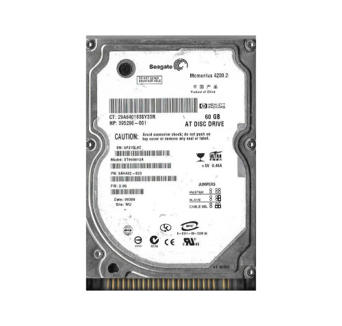 9AH432-020 - Seagate 60GB 4200RPM 2.5" IDE HDD