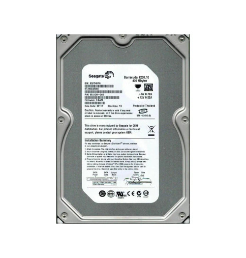 9BJ13H-066 - Seagate 400GB 7200RPM SATA 3.5" HDD