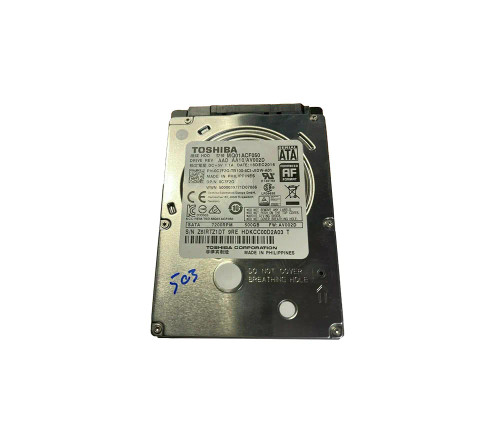 C7F2G - Dell 500GB 7200RPM SATA 6Gb/s 2.5" HDD
