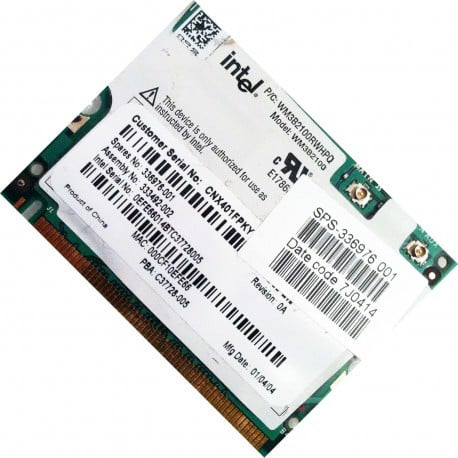 336976-001 - HP 802.11b/g Wireless Mini PCI Network Adapter
