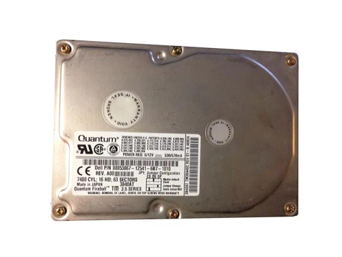 Quantum 3.8GB 5400RPM IDE/ATA 3.5-Inch Hard Drive for Data Storage in Desktop Computers