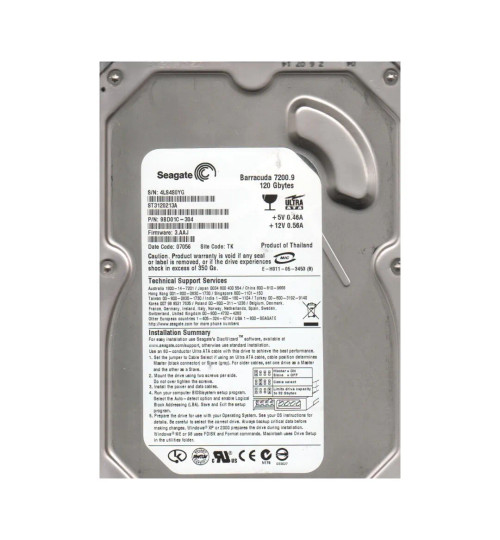 9BD01C-304 - Seagate 120GB 7200RPM ATA-100 3.5" HDD