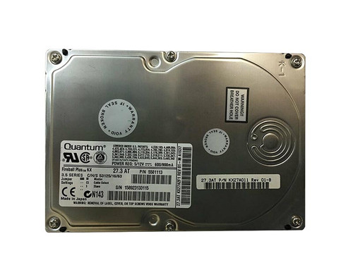 KX27A2F1 - Quantum 27.3GB 7200RPM IDE ATA/66 3.5" HDD