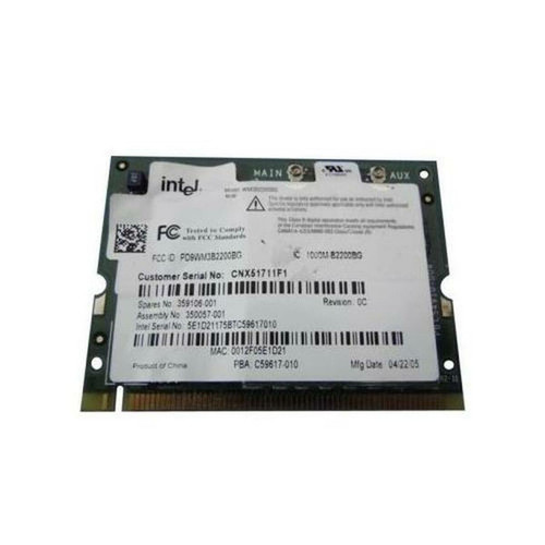 350057-001 - HP Mini PCI 802.11b/g 11Mb/s Wireless Network Card