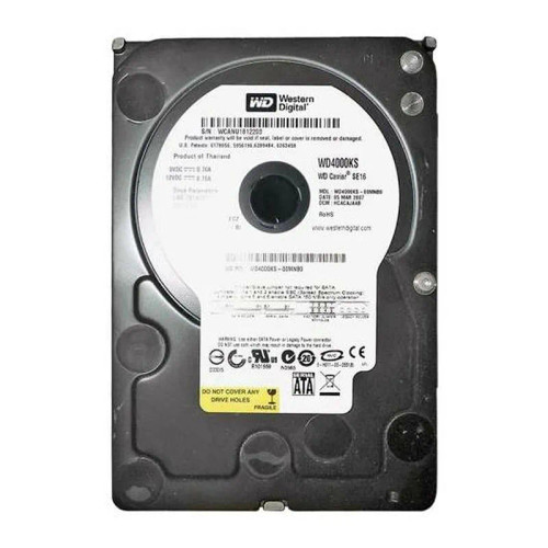 WD4000KS - Western Digital 400GB SATA 7200RPM 16MB 3.5" HDD