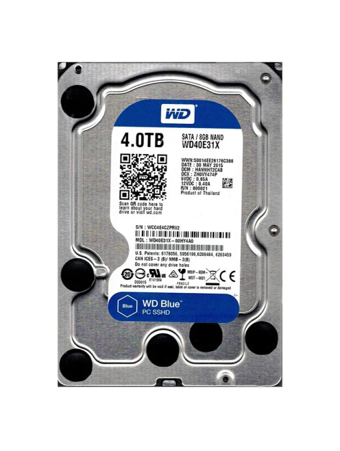 WD40E31X-00HY4A0 - Western Digital 4TB SATA 5400RPM 3.5" Hybrid HDD