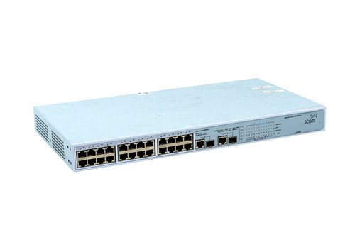 3CBLSF26PWR-UK - 3Com 26-Port Managed Fast Ethernet Network Switch