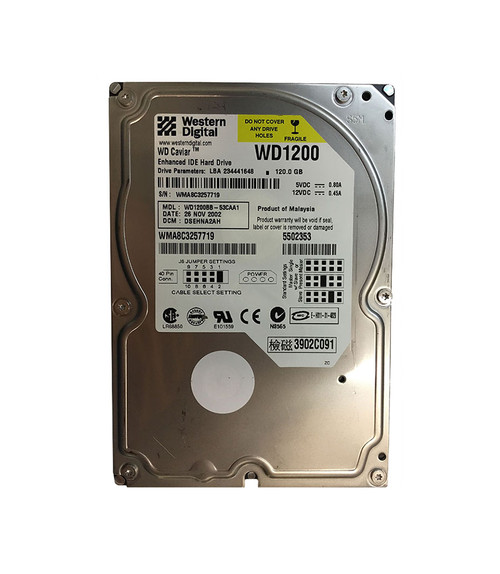 5502353 - Gateway 120GB 7200RPM IDE 3.5" HDD
