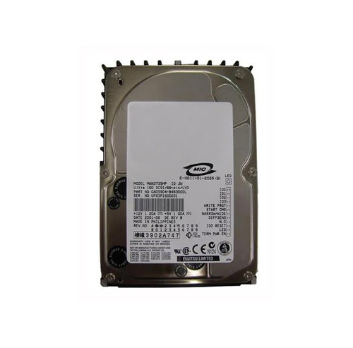 MAN3735MP - Fujitsu 73GB 10000RPM Ultra160 SCSI 68-Pin 8MB Cache 3.5-Inch Hard Drive