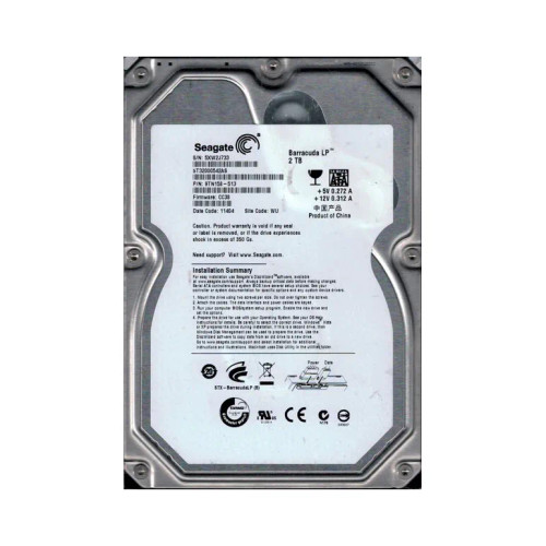 9TN158-513 - Seagate 2TB 5900RPM SATA 3Gb/s 3.5" HDD