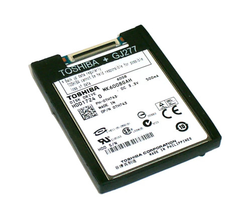 TH743 - Dell 60GB 4200RPM 1.8" IDE/ATA HDD