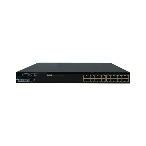 W8WNP - Dell PowerConnect B-FCX Series B-FCX624 24 x Ports 1000Base-T 1U Rack-mountable Gigabit Ethernet Network Switch