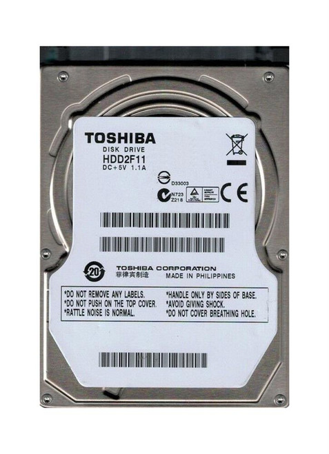 HDD2F11 - TOSHIBA 640GB 7200RPM SATA 16MB 2.5" HDD