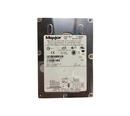 8D073L0025811 - Maxtor 73.5GB 10000RPM Ultra320 SCSI 3.5" HDD