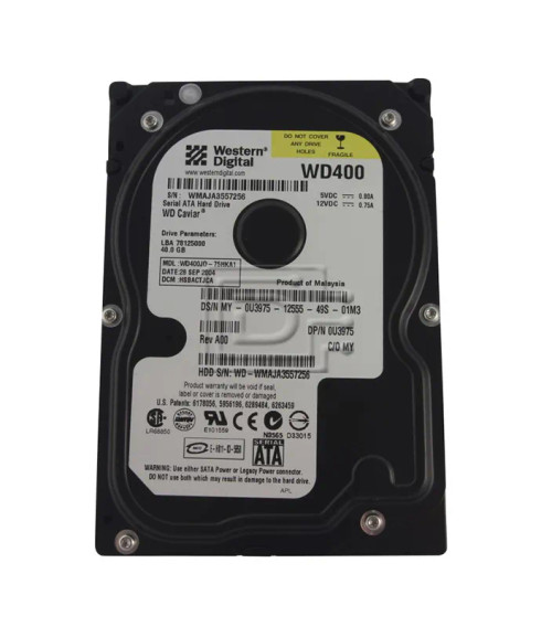 WD4000JD - Western Digital 400GB 7200RPM SATA 8MB 3.5" HDD