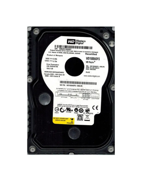 WD1500ADFS - Western Digital 150GB 10000RPM SATA 3.5" HDD