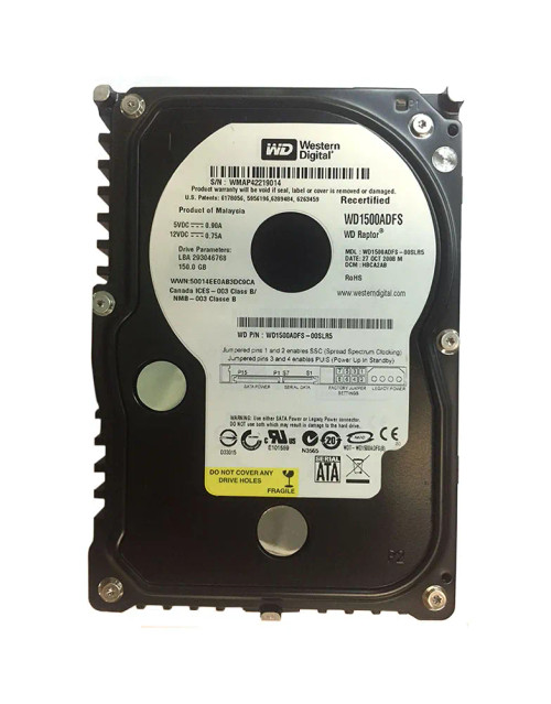 WD1500ADFS-00SLR5 - Western Digital 150GB 10000RPM SATA 3.5" HDD