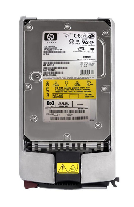 AB421-2101A - HP 72.8GB 15000RPM Ultra320 SCSI 3.5" HDD