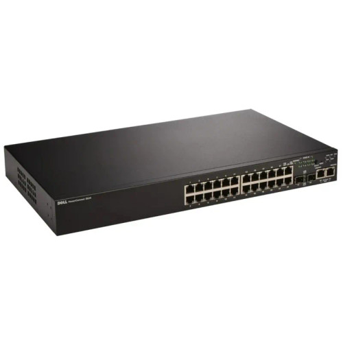 P489K - Dell 24-Port PoE 10/100 2x SFP Managed Network Switch